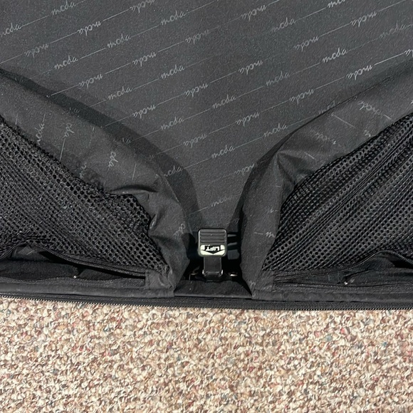 MODA Garment/Suit Bag in Grey - Picture 5 of 8